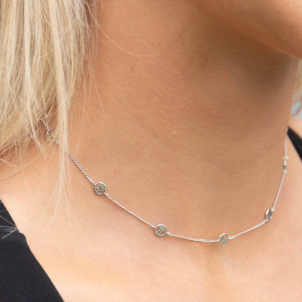 EVER JEWELLERY - GAME DAY SILVER NECKLACE