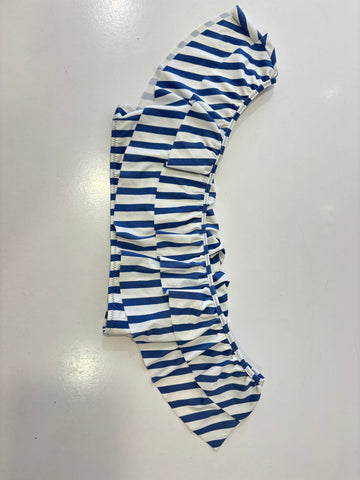 SOCIETYAMUSE stripe bikini top