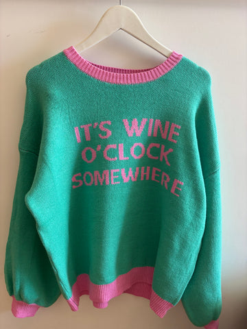 WINE O’CLOCK KNIT
