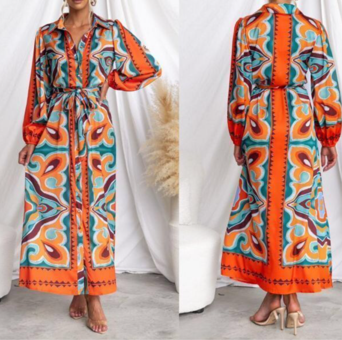 TANGERINE DRESS