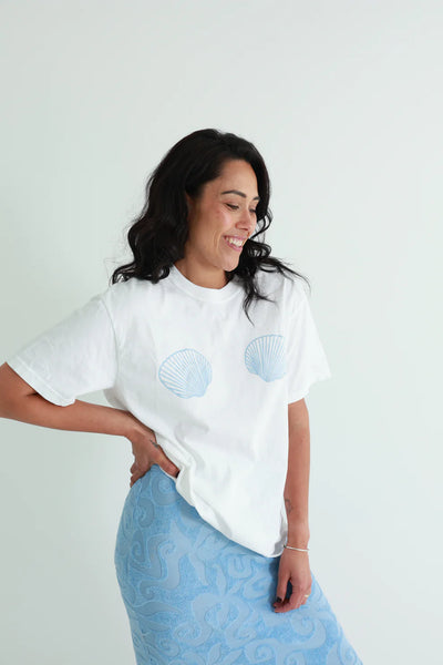 MERMAID TEE - WHITE