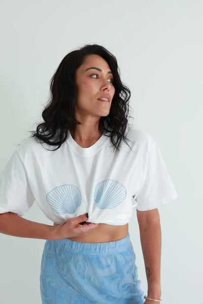 MERMAID TEE - WHITE