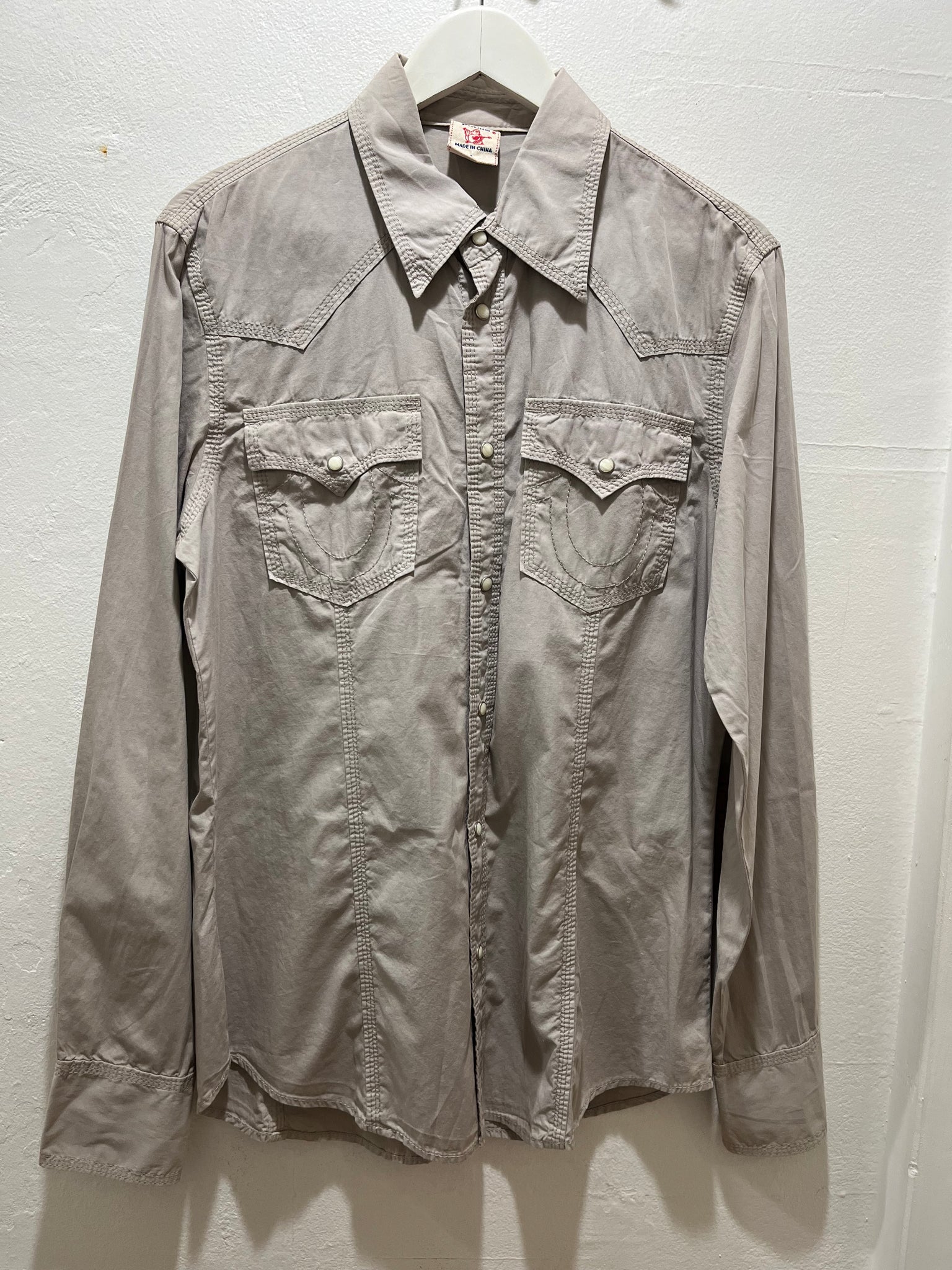 ROCKY SOLID POPLIN - PEBBLE GREY