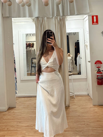 PALOMA DRESS - WHITE