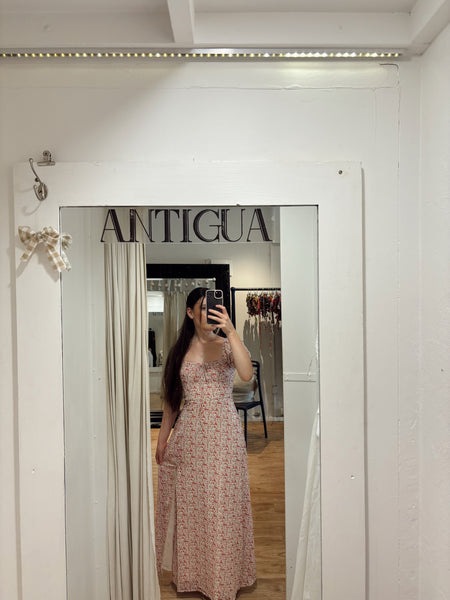 GIGI DRESS - RED PINK