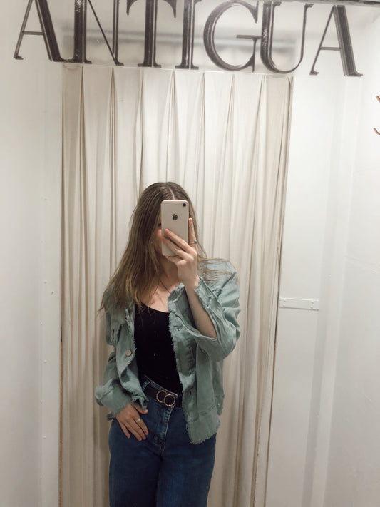 CORTE JACKET - TEAL