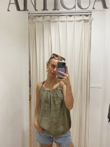 COMODO SINGLET TOP - SLATE