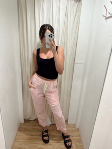 LUXE PANT - BABY PINK