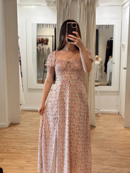 GIGI DRESS - RED PINK