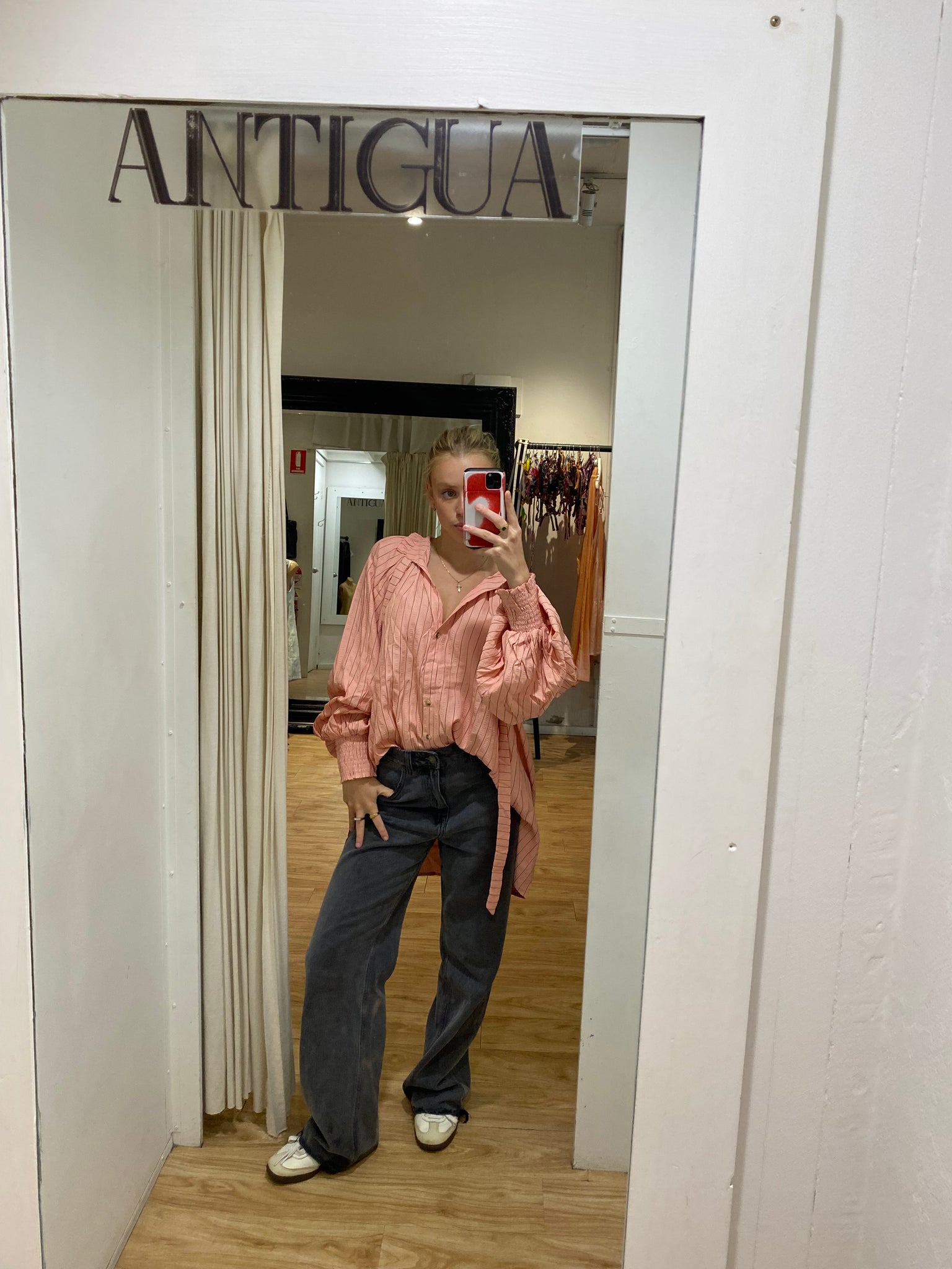 Tahlia top - PEACH