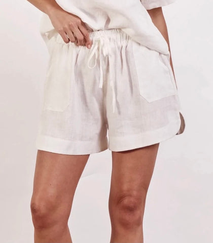 BRONTE SHORTS- WHITE