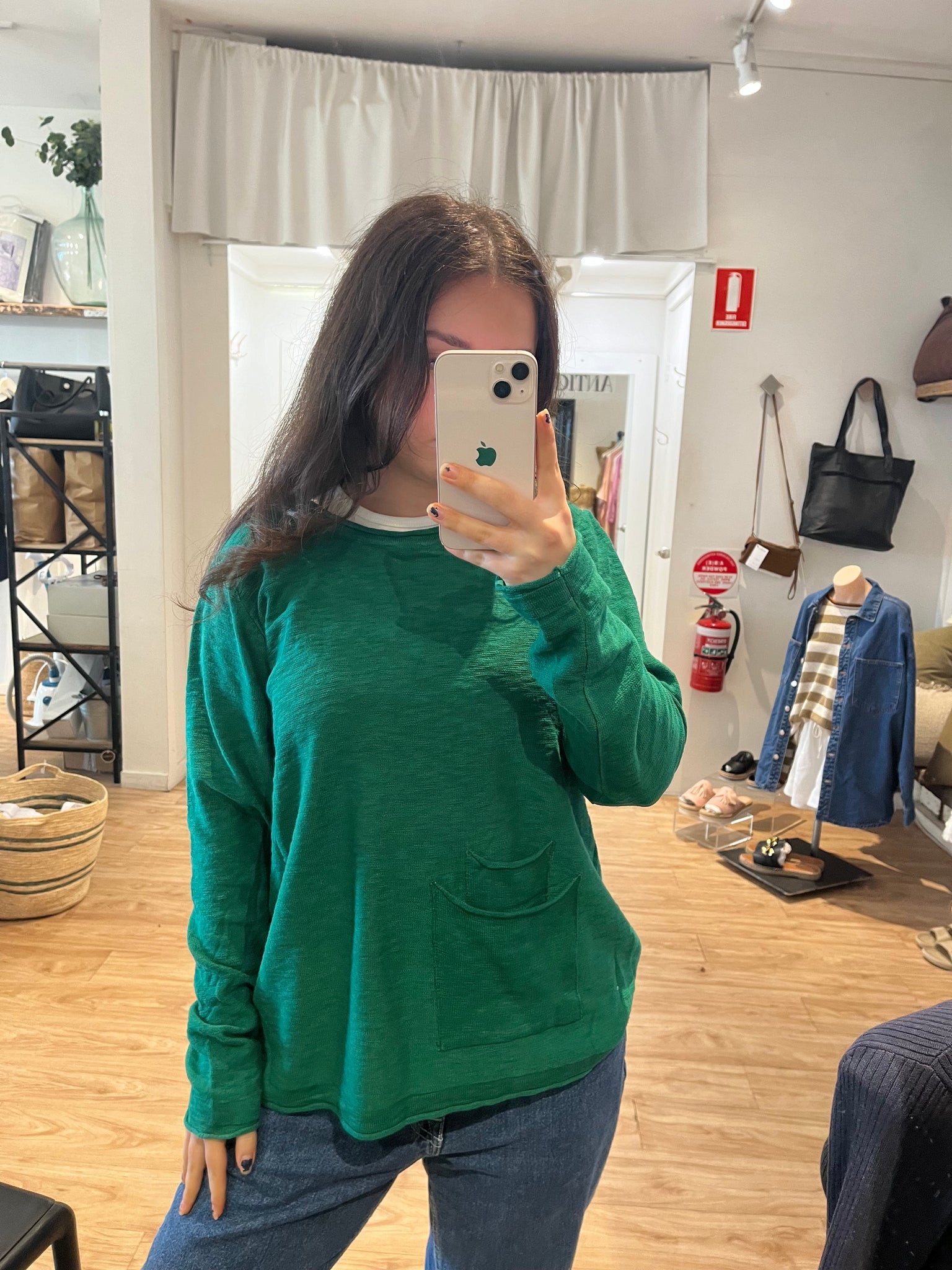 ADORE LONG SLEEVE - EMERALD