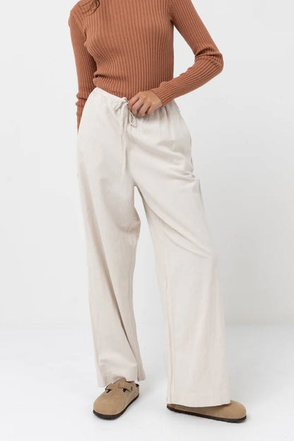 Classic drawstring pant - OAT