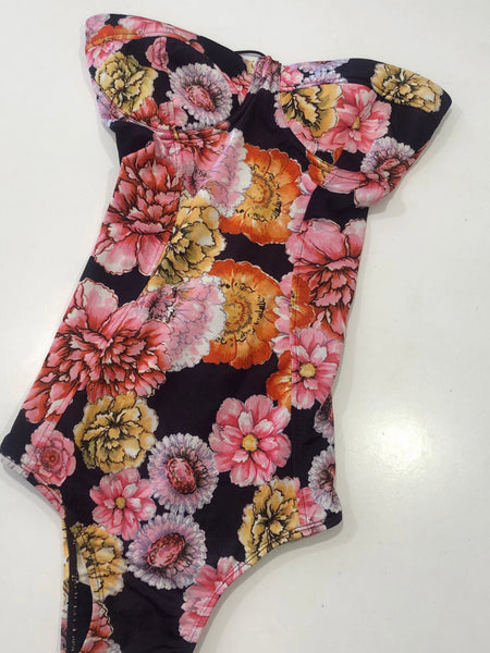 FLORAL SWIMSUIT - ONE PIECE