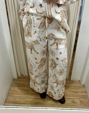 LOTTIE PANT - LEOPARD