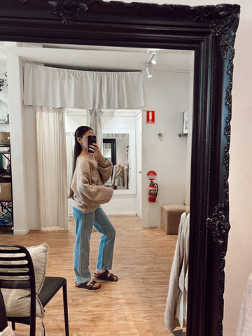Lorna jumper - oatmeal