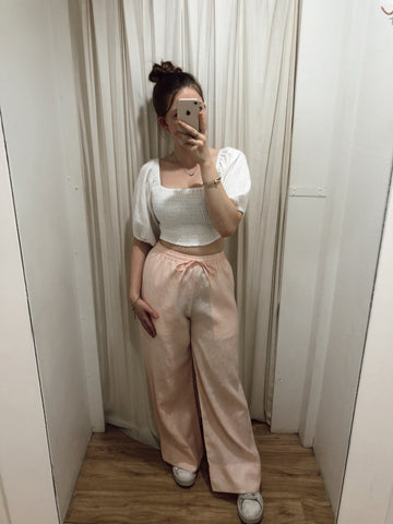 LOTTIE PANT - PALE PINK