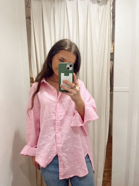 BOYFRIEND SHIRT- PINK