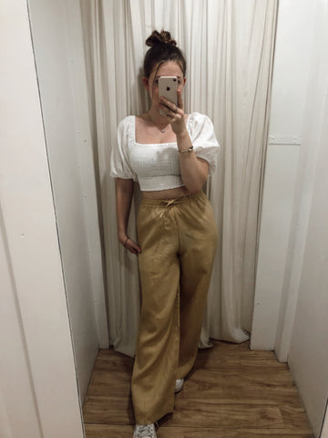 LOTTIE PANT - TAN