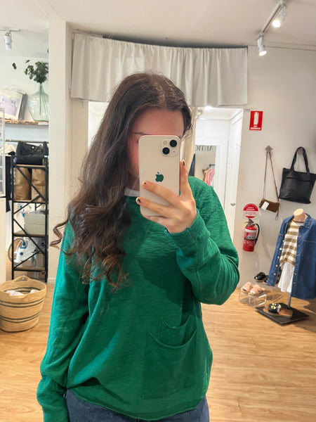 ADORE LONG SLEEVE - EMERALD