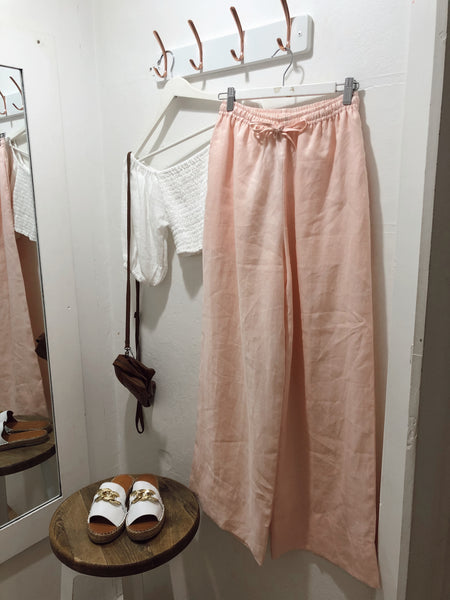 LOTTIE PANT - PALE PINK