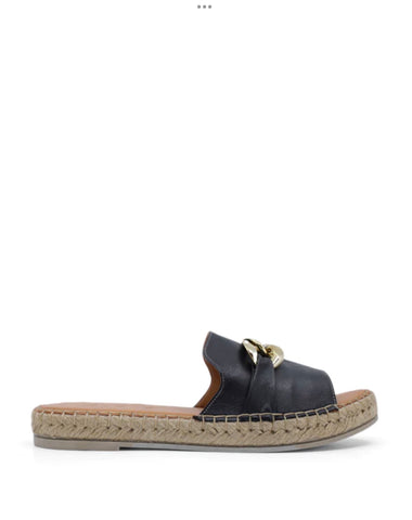 BUENO KAI ESPADRILLES- BLACK