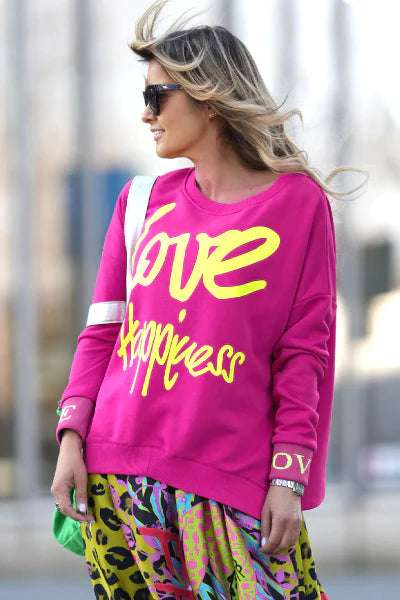 Love Happiness sweater
