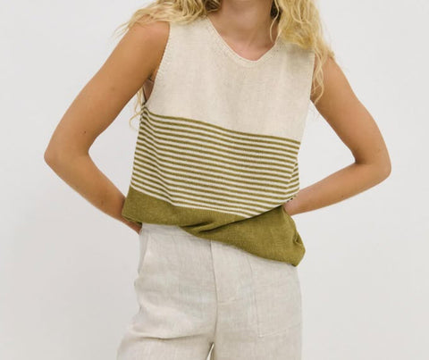 Emma Stripe Tank