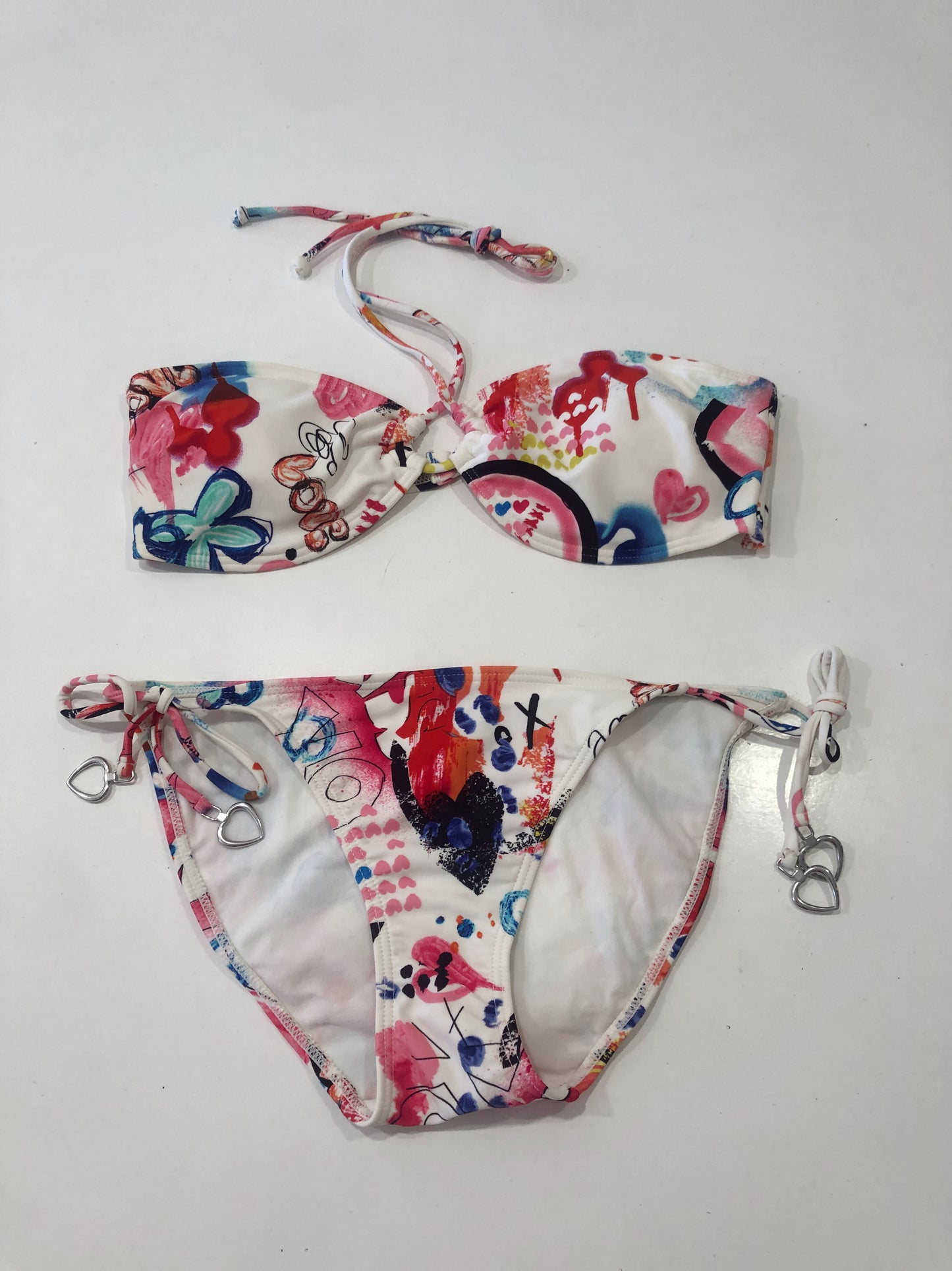 POP-ART BIKINI BOTTOMS - TIE-UP
