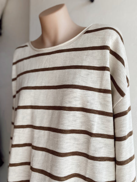 MINNIE TOP - BROWN