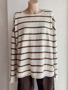 MINNIE TOP - BROWN