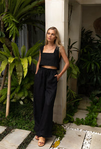 LOTTIE PANT - BLACK