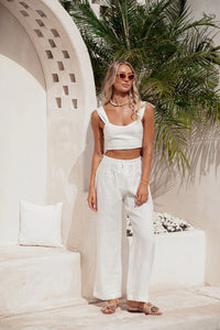 HAZEL CROP - WHITE