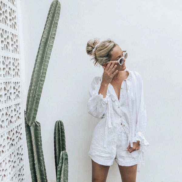 UMA BLOUSE - WHITE