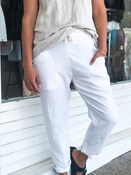 LUXE PANT - WHITE
