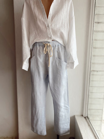 LUXE PANT- BLUE