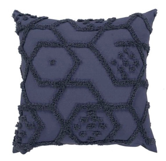 MAZE DARK GREY CUSHION COVER