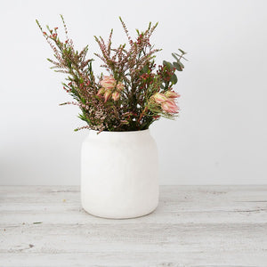 FLAX KITCHEN POT- WHITE