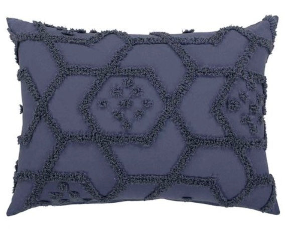 MAZE DARK GREY BEDSPREAD