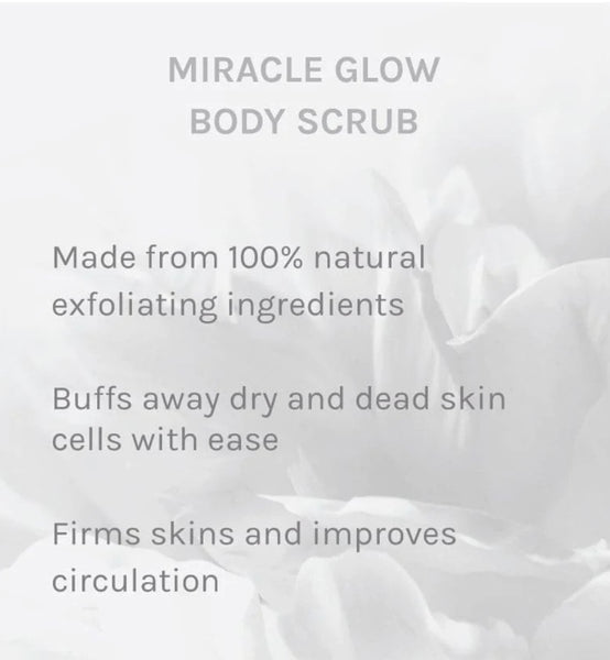 MIRACLE GLOW BODY SCRUB - 200ML, ROYAL BLOSSOM
