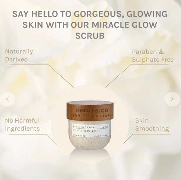 MIRACLE GLOW BODY SCRUB - 50ML, ROYAL BLOSSOM